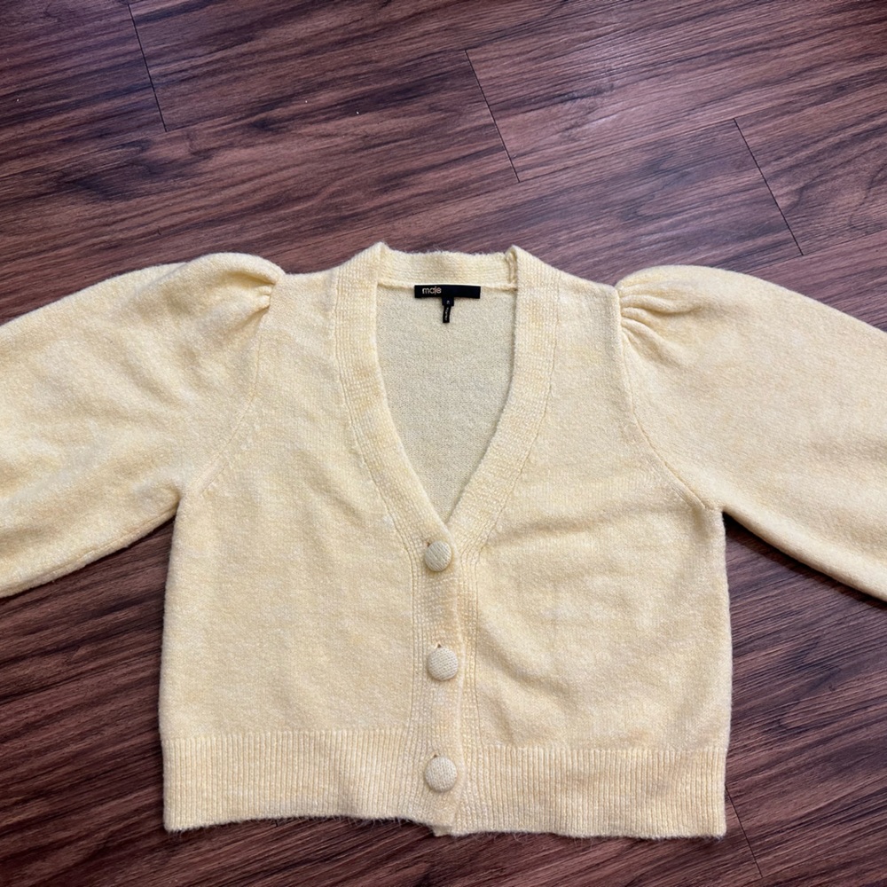 Maje Paris Mohair Cardigan size 34